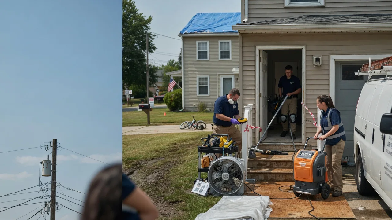 Water Damage Repair in Sawyer, KS near me